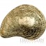 Palau OYSTER 4 HYRIOPSIS CUMINGII series SEA TREASURES $10 Silver Two Coin Set 2014 Convex hologram Shell shape Pearl inserted Gold plated 1.6 oz